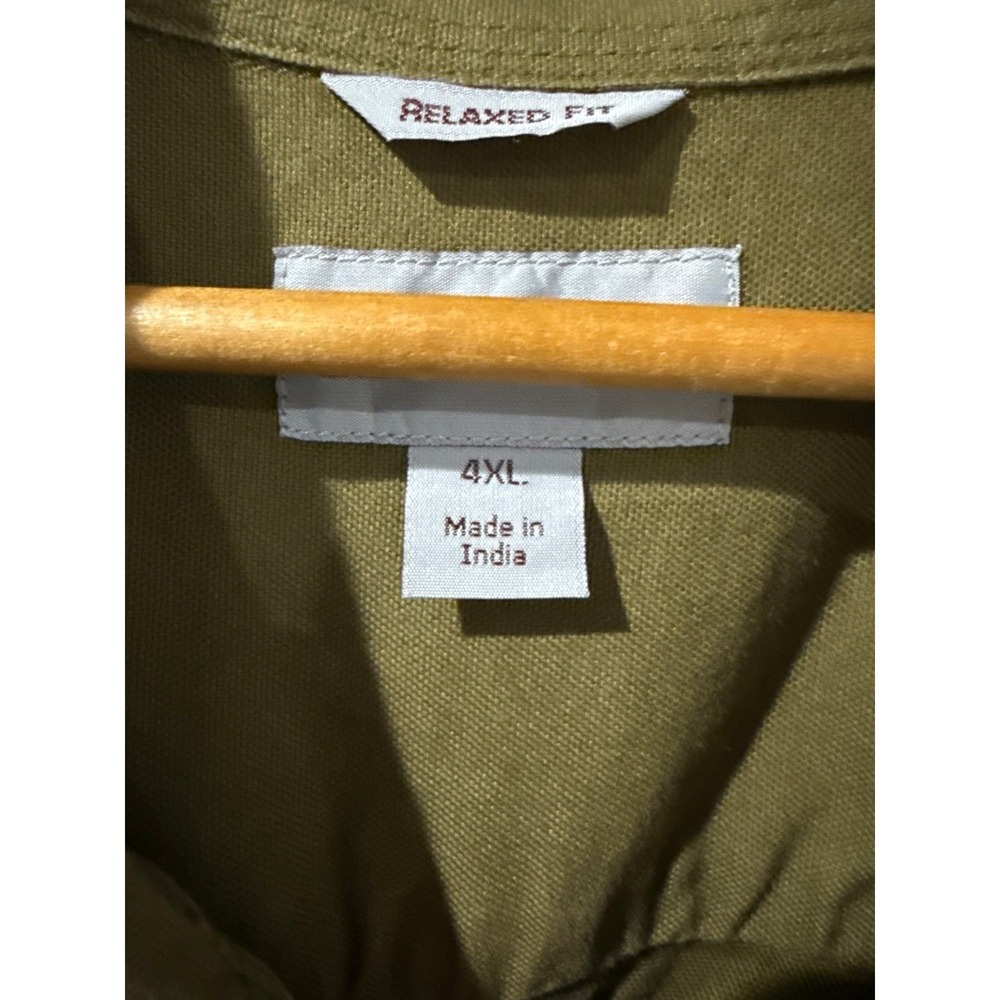 Carhartt Workwear Shirt Rugged Flex Rigby Mens 4XL Relaxed Fit Brownish Q - Picture 5 of 7